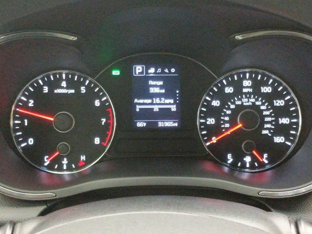 2018 Kia Forte - Odometer Close Up