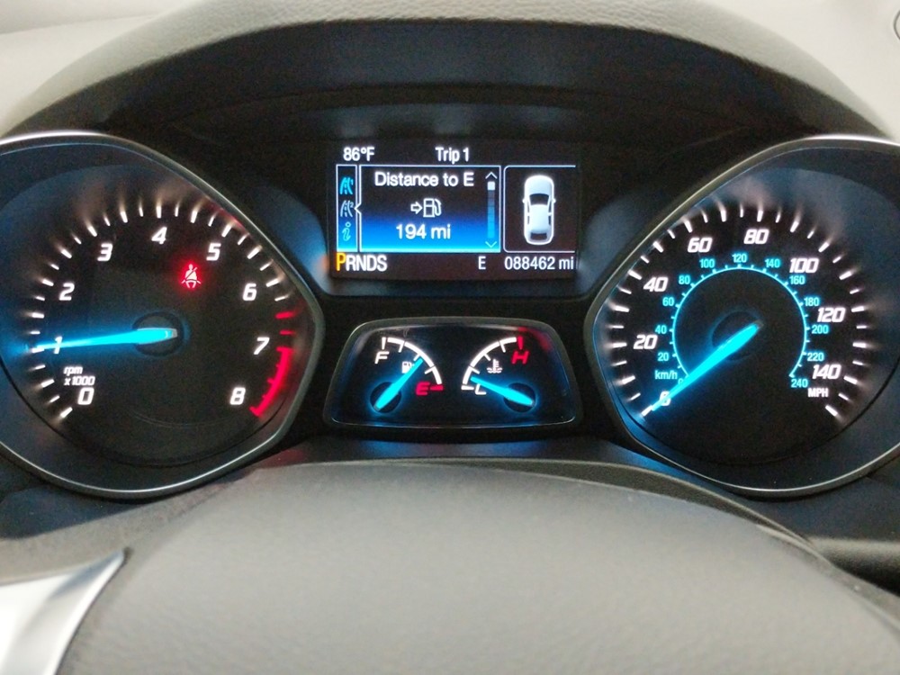 2013 Ford Escape - Odometer Close Up