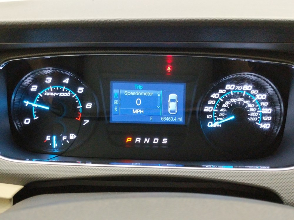 2017 Ford Taurus - Odometer Close Up