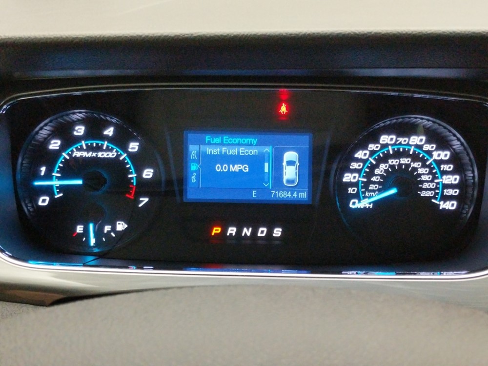 2015 Ford Taurus - Odometer Close Up