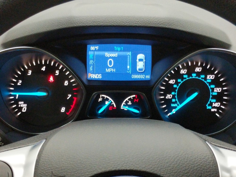 2015 Ford Escape - Odometer Close Up