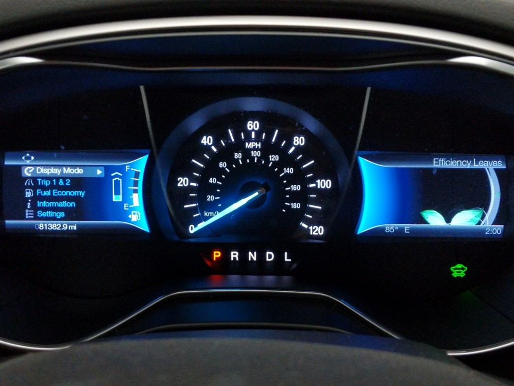 2014 Ford Fusion - Odometer Close Up