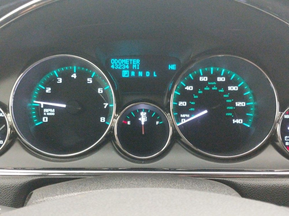 2016 Buick Enclave - Odometer Close Up