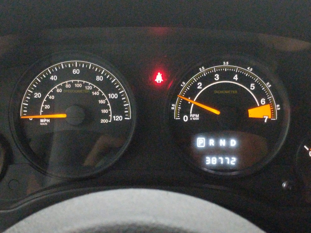 2015 Jeep Patriot - Odometer Close Up