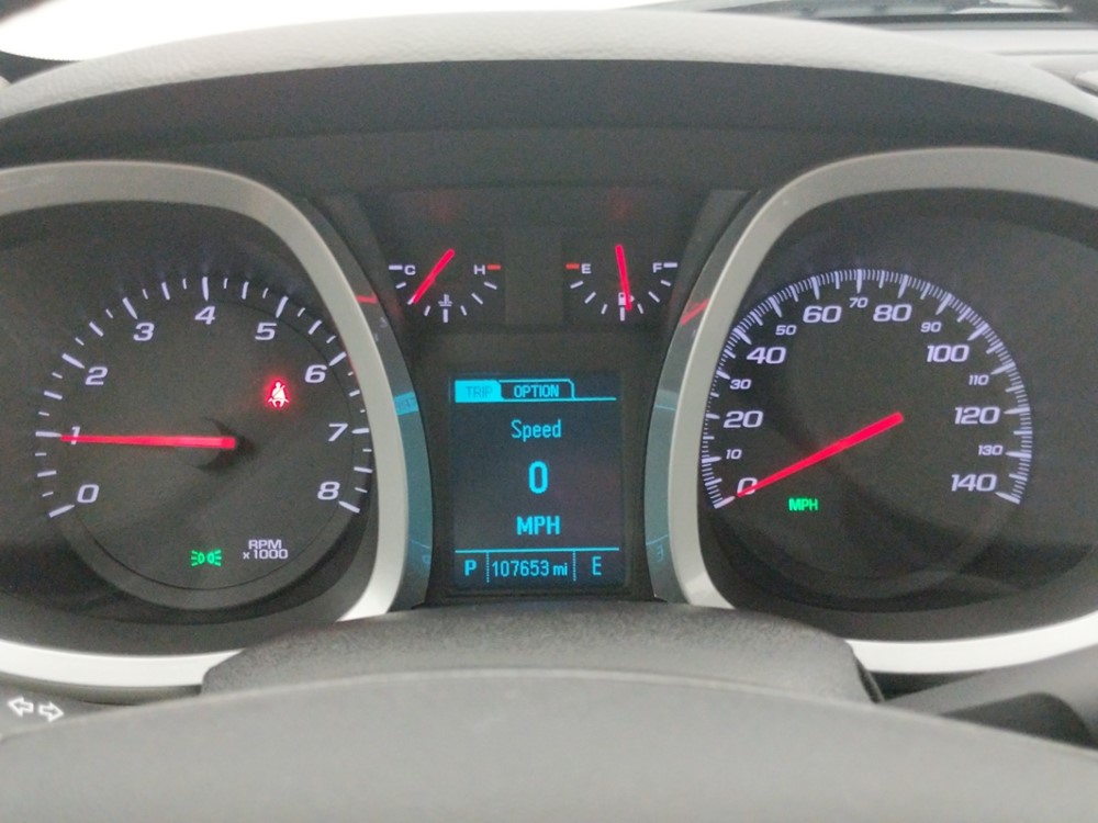 2016 Chevrolet Equinox - Odometer Close Up