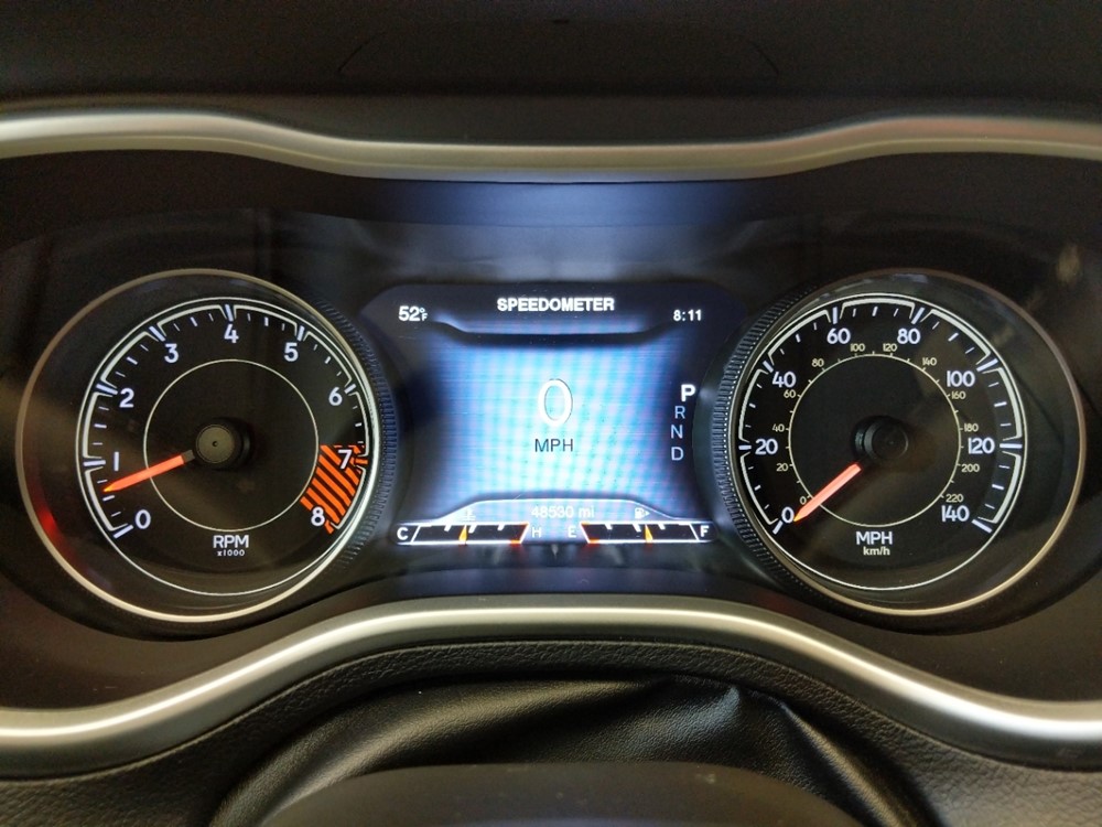 2014 Jeep Cherokee - Odometer Close Up