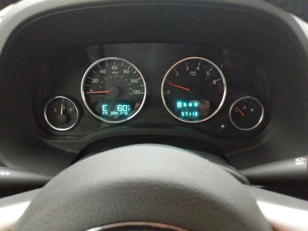 2013 Jeep Patriot - Odometer Close Up