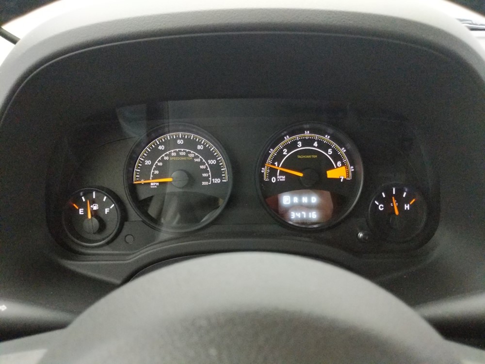 2017 Jeep Patriot - Odometer Close Up