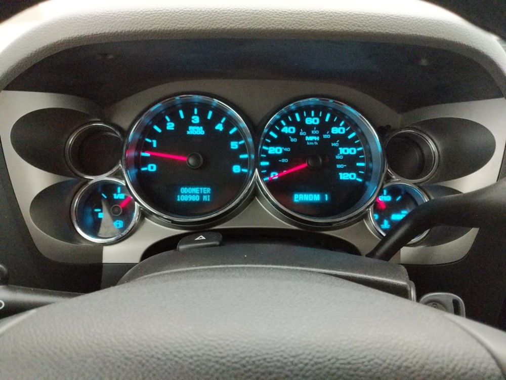 2009 GMC Sierra 2500 - Odometer Close Up