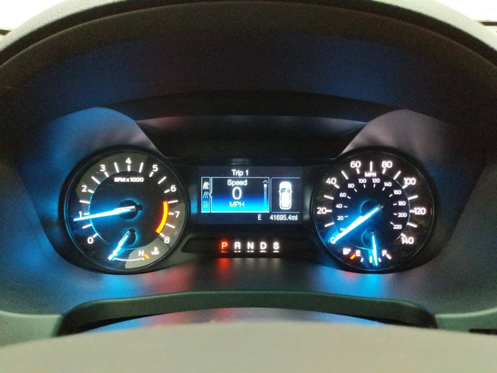 2016 Ford Explorer - Odometer Close Up