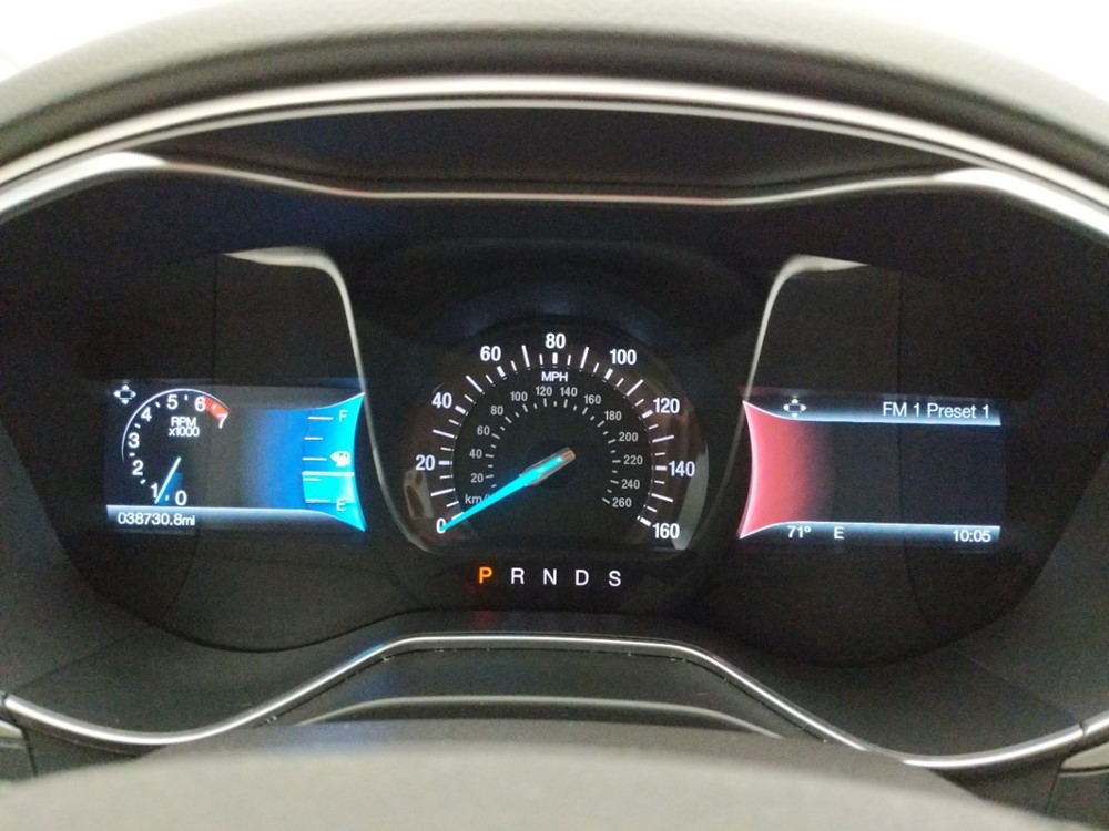 2016 Ford Fusion - Odometer Close Up