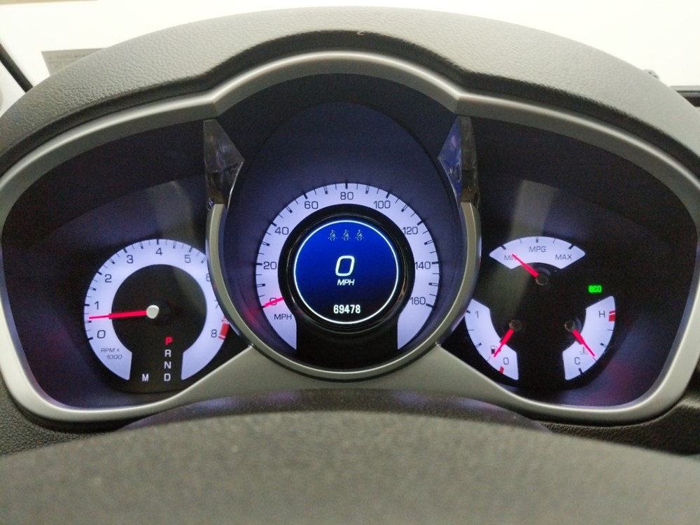 2012 Cadillac SRX - Odometer Close Up