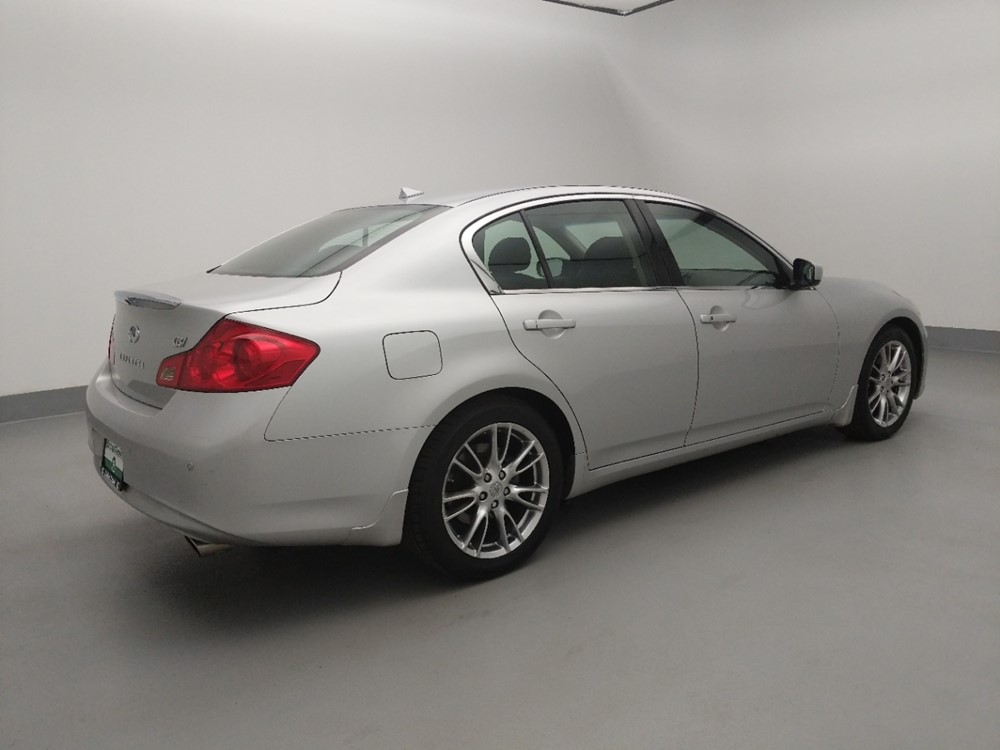 2010 INFINITI G37 - Passenger Rear Side