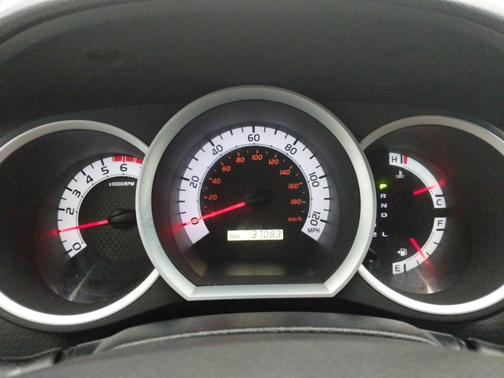 2013 Toyota Tacoma - Odometer Close Up