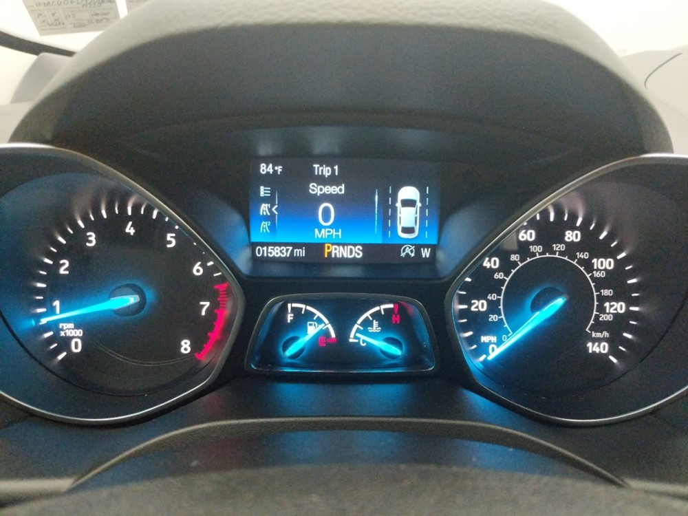 2018 Ford Escape - Odometer Close Up