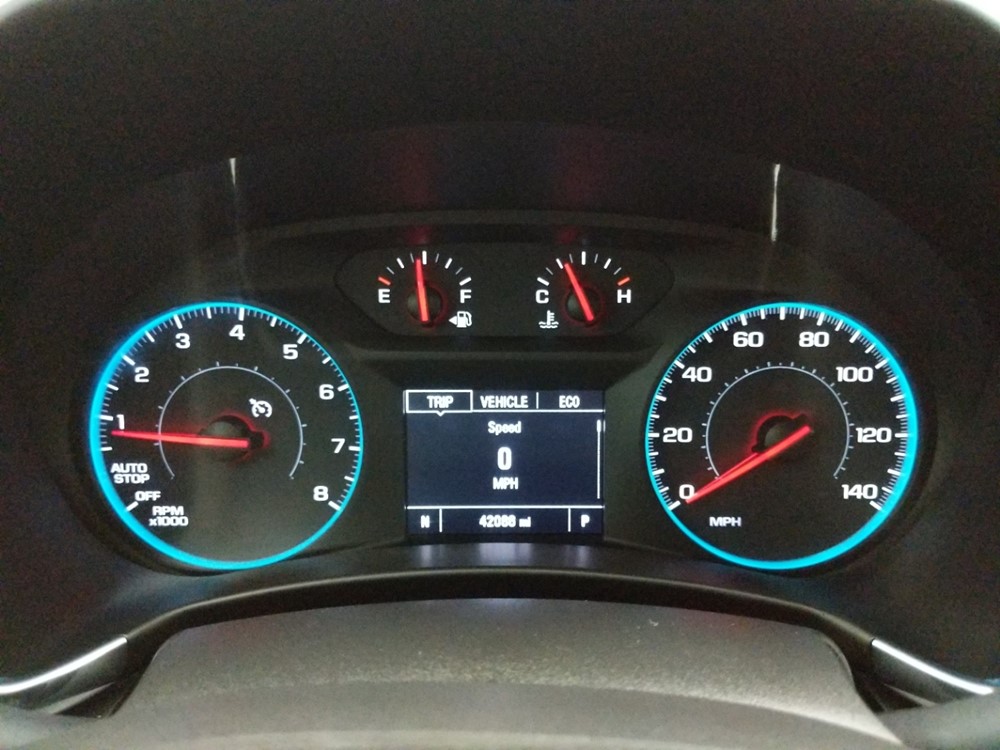 2018 Chevrolet Equinox - Odometer Close Up