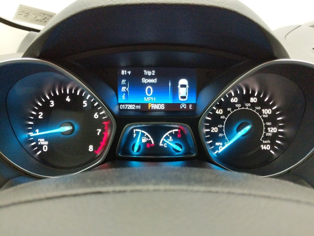 2017 Ford Escape - Odometer Close Up