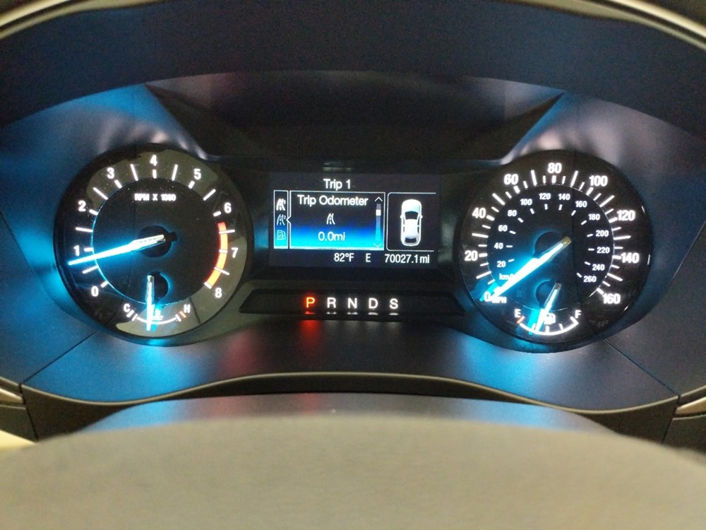 2016 Ford Fusion - Odometer Close Up
