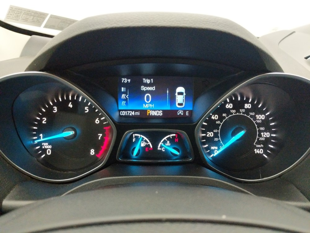 2017 Ford Escape - Odometer Close Up