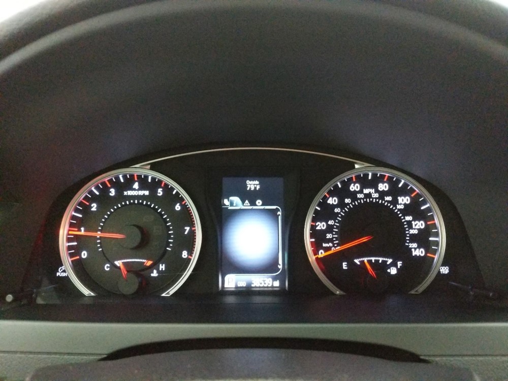 2016 Toyota Camry - Odometer Close Up