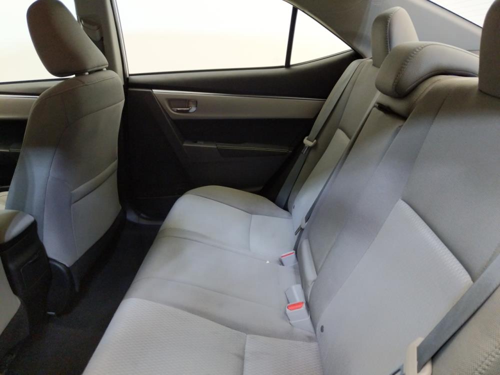2016 Toyota Corolla - Driver Rear Seat