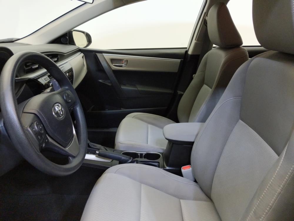 2016 Toyota Corolla - Driver Front Seat