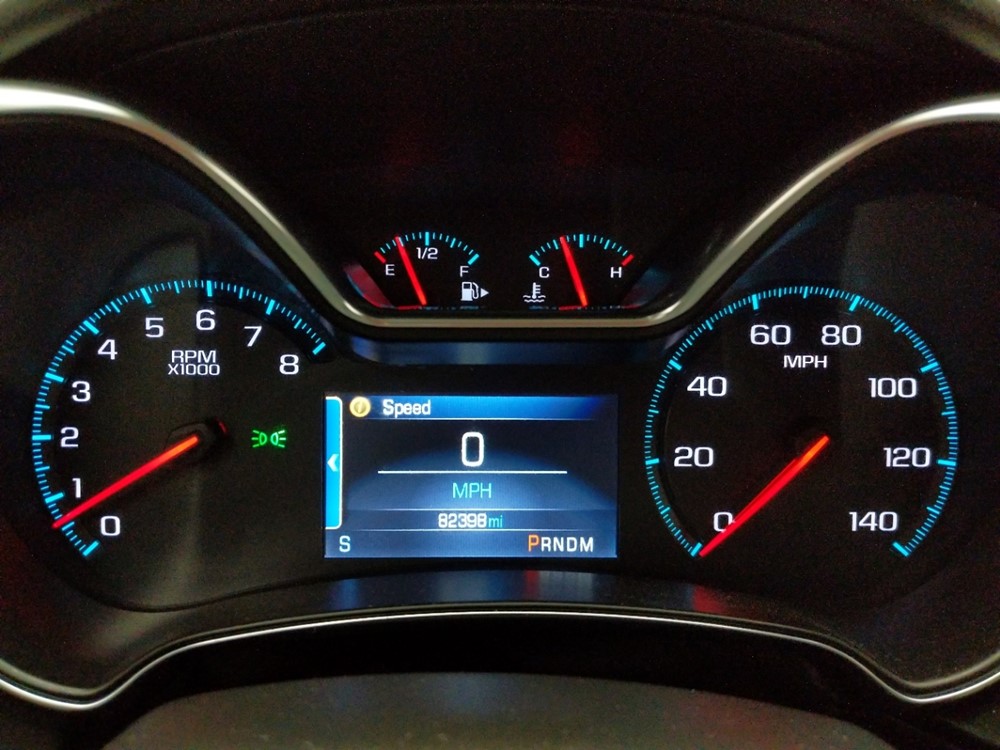 2014 Chevrolet Impala - Odometer Close Up