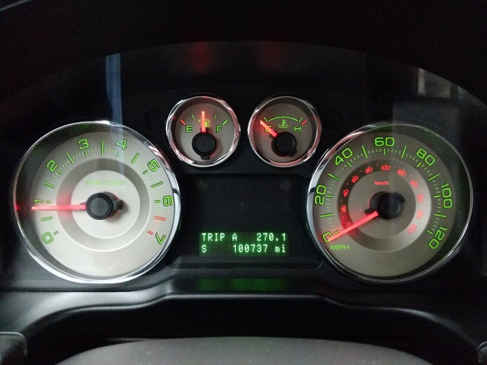 2010 Ford Edge - Odometer Close Up