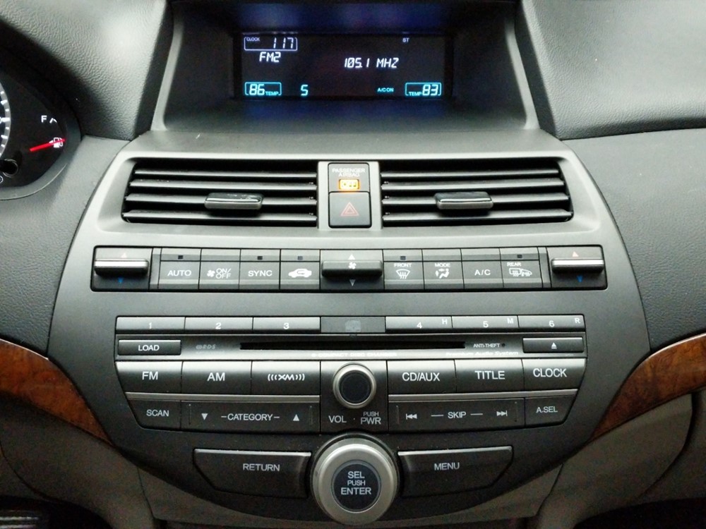 2011 Honda Accord - Stereo Package