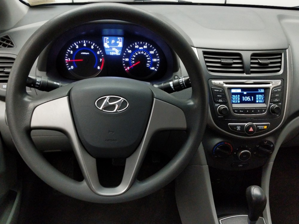 2016 Hyundai Accent - Driver Dash