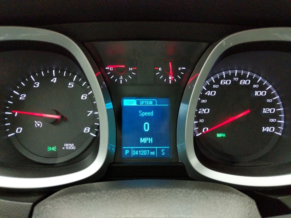 2015 Chevrolet Equinox - Odometer Close Up