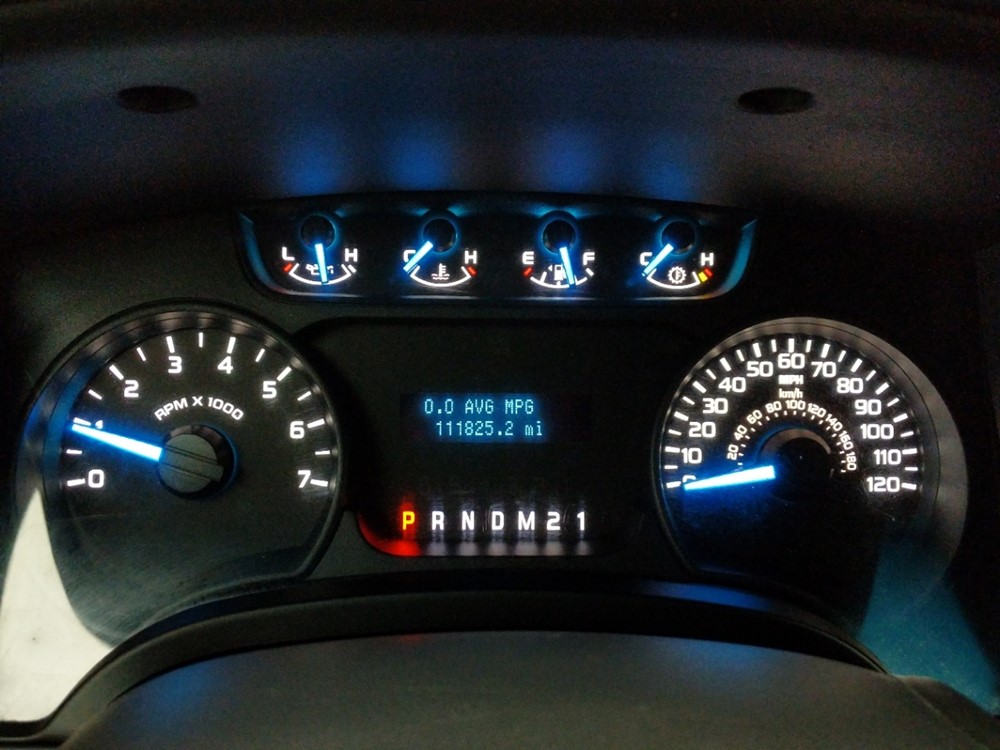 2014 Ford F-150 - Odometer Close Up