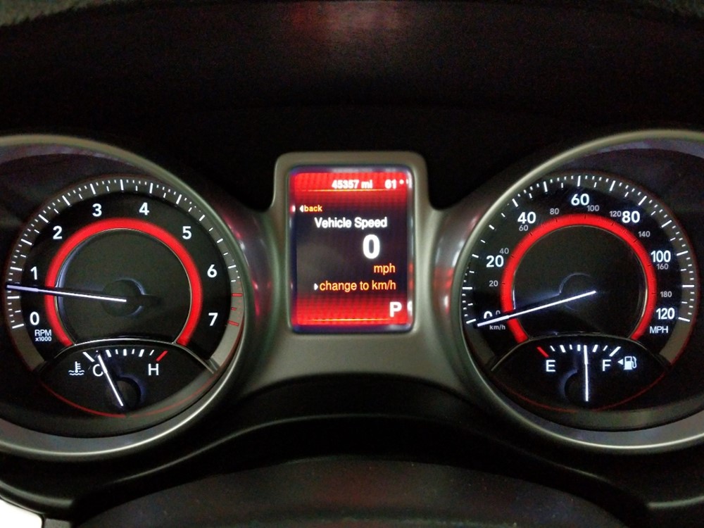 2014 Dodge Journey - Odometer Close Up