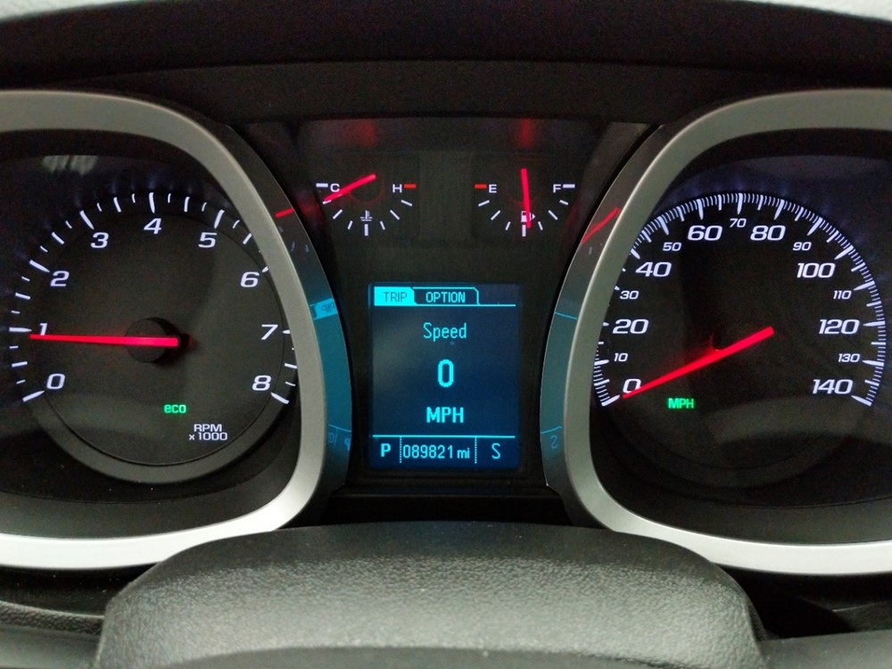 2016 Chevrolet Equinox - Odometer Close Up