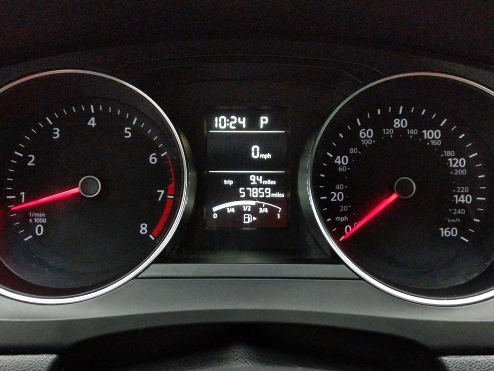 2015 Volkswagen Jetta - Odometer Close Up