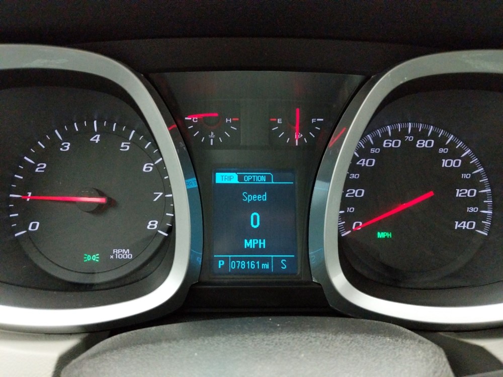 2016 Chevrolet Equinox - Odometer Close Up