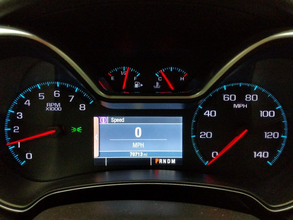 2014 Chevrolet Impala - Odometer Close Up