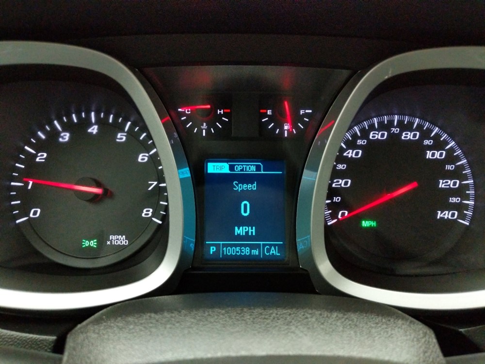 2016 Chevrolet Equinox - Odometer Close Up