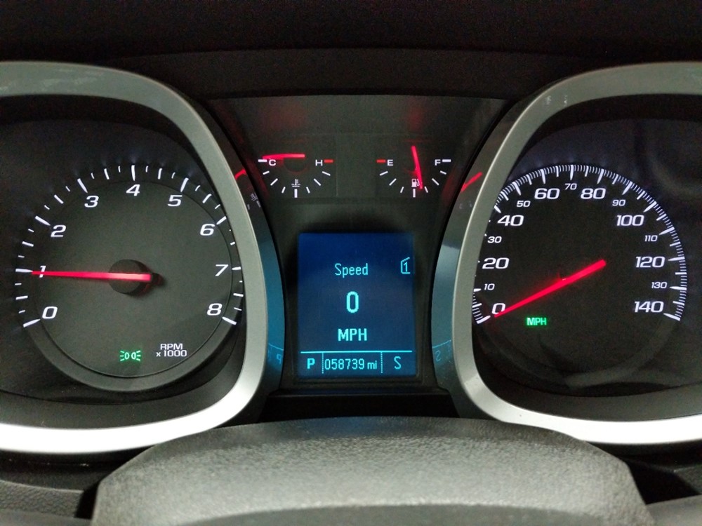 2012 Chevrolet Equinox - Odometer Close Up