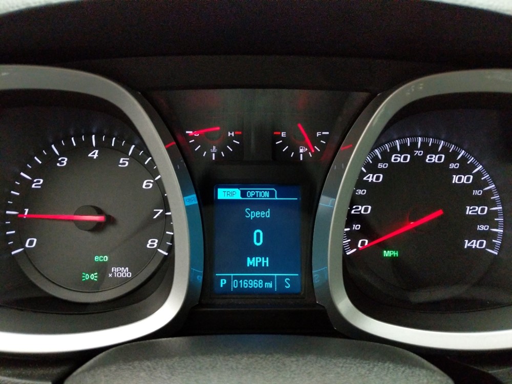 2017 Chevrolet Equinox - Odometer Close Up