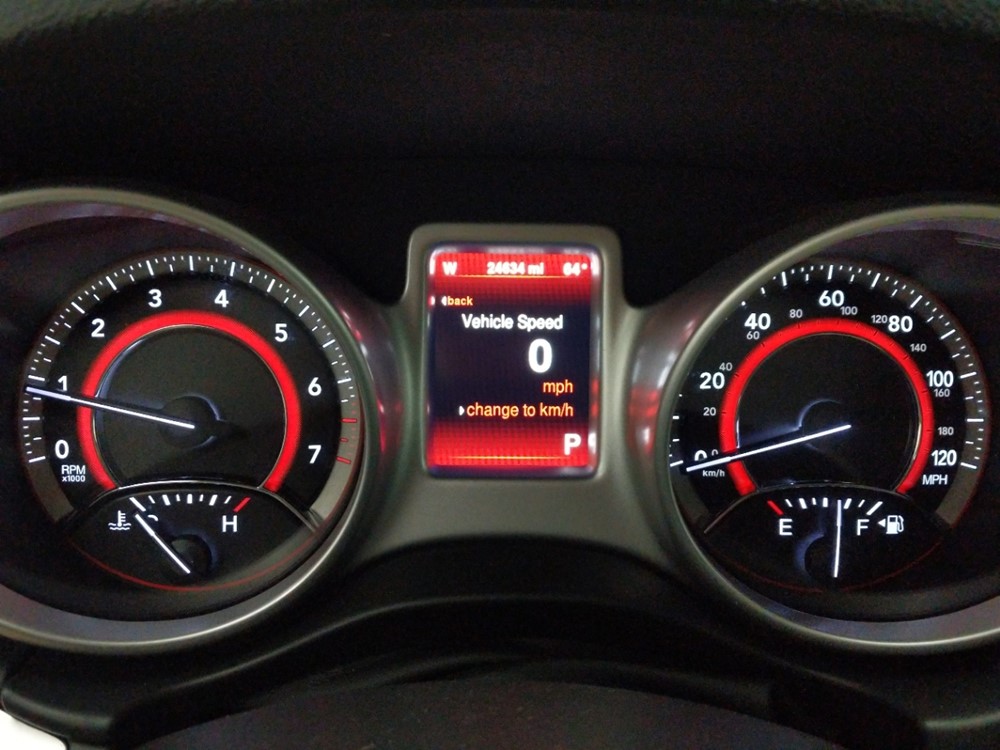 2016 Dodge Journey - Odometer Close Up