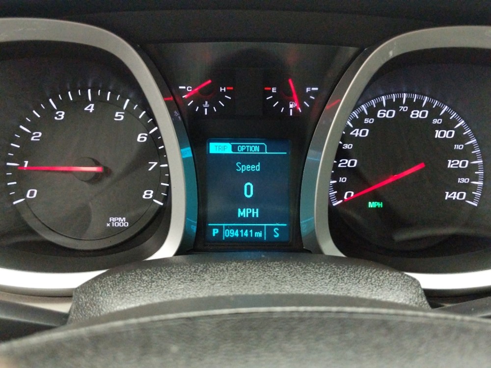 2017 Chevrolet Equinox - Odometer Close Up