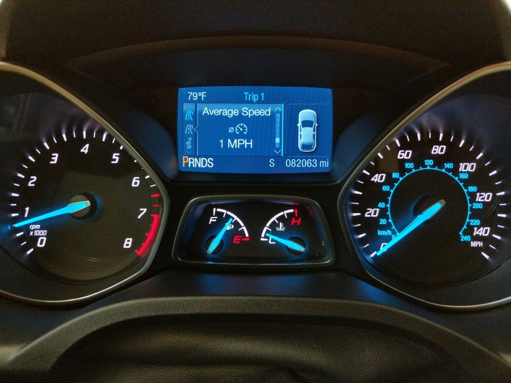 2014 Ford Escape - Odometer Close Up