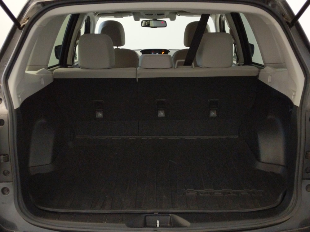 2015 Subaru Forester - Trunk