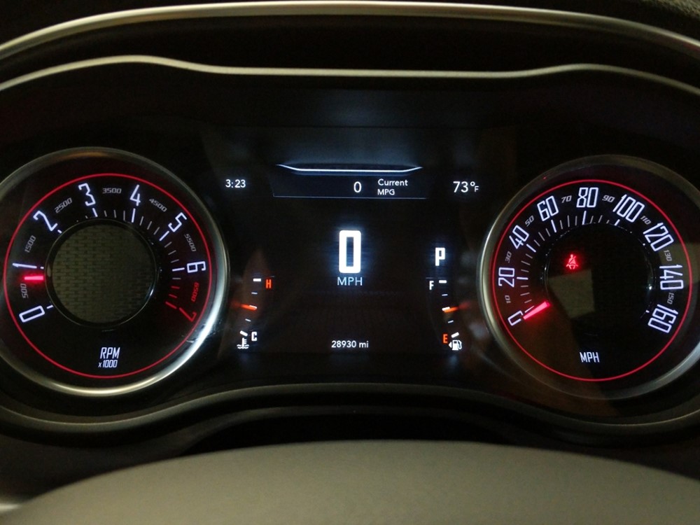 2016 Dodge Challenger - Odometer Close Up
