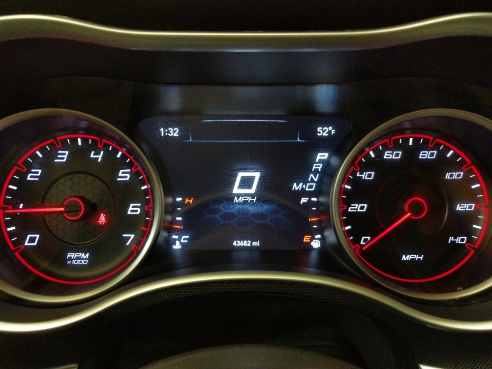 2015 Dodge Charger - Odometer Close Up