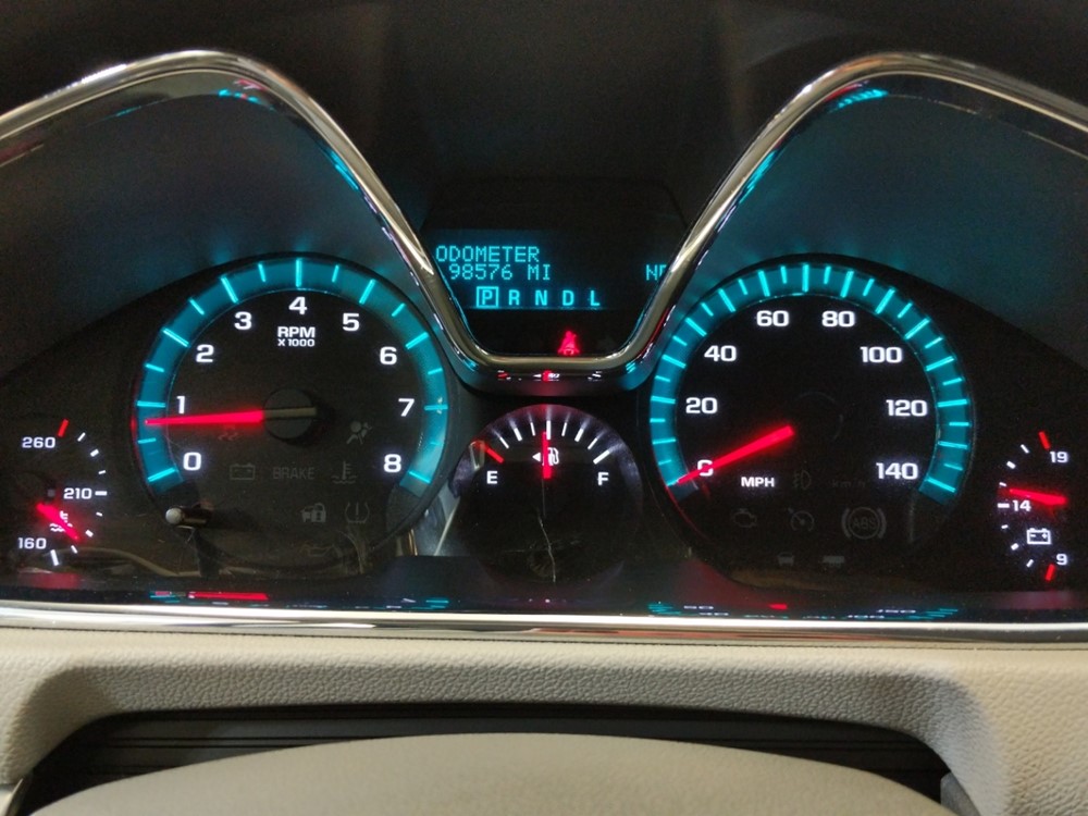 2014 Chevrolet Traverse - Odometer Close Up