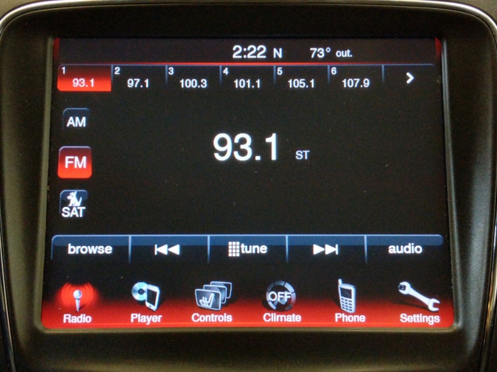 2016 Dodge Journey - Stereo Package