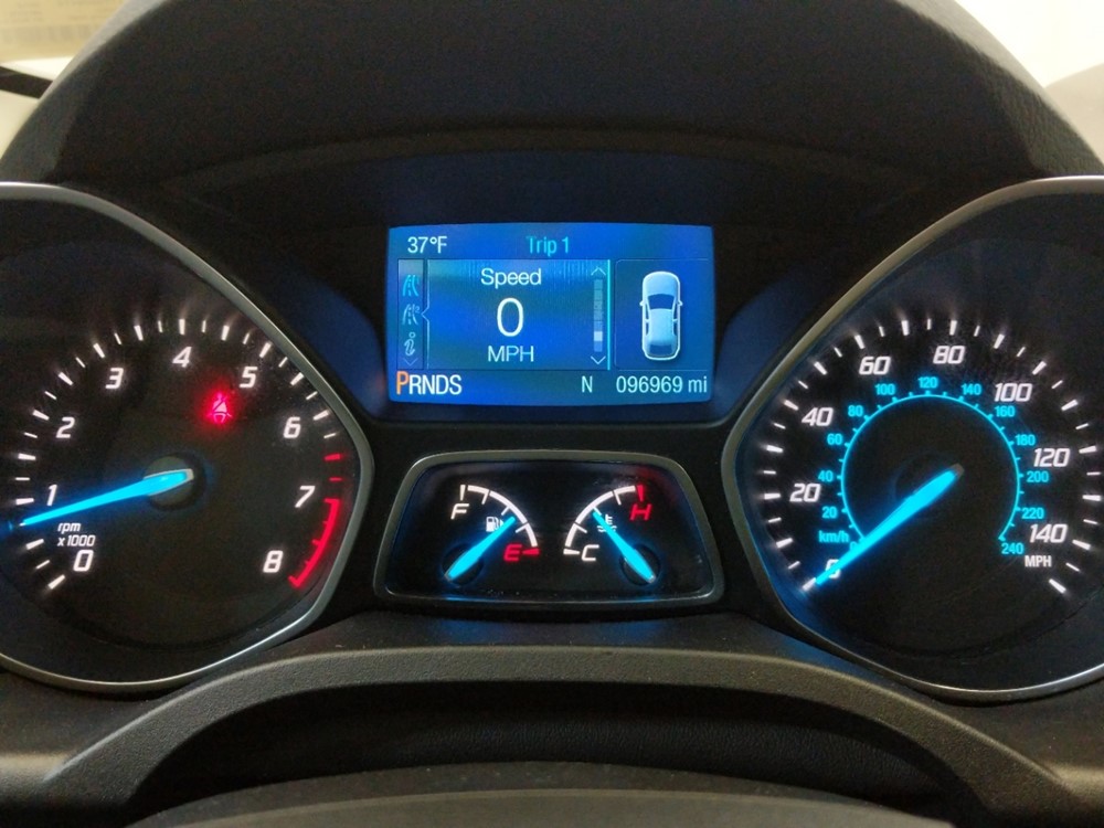 2015 Ford Escape - Odometer Close Up