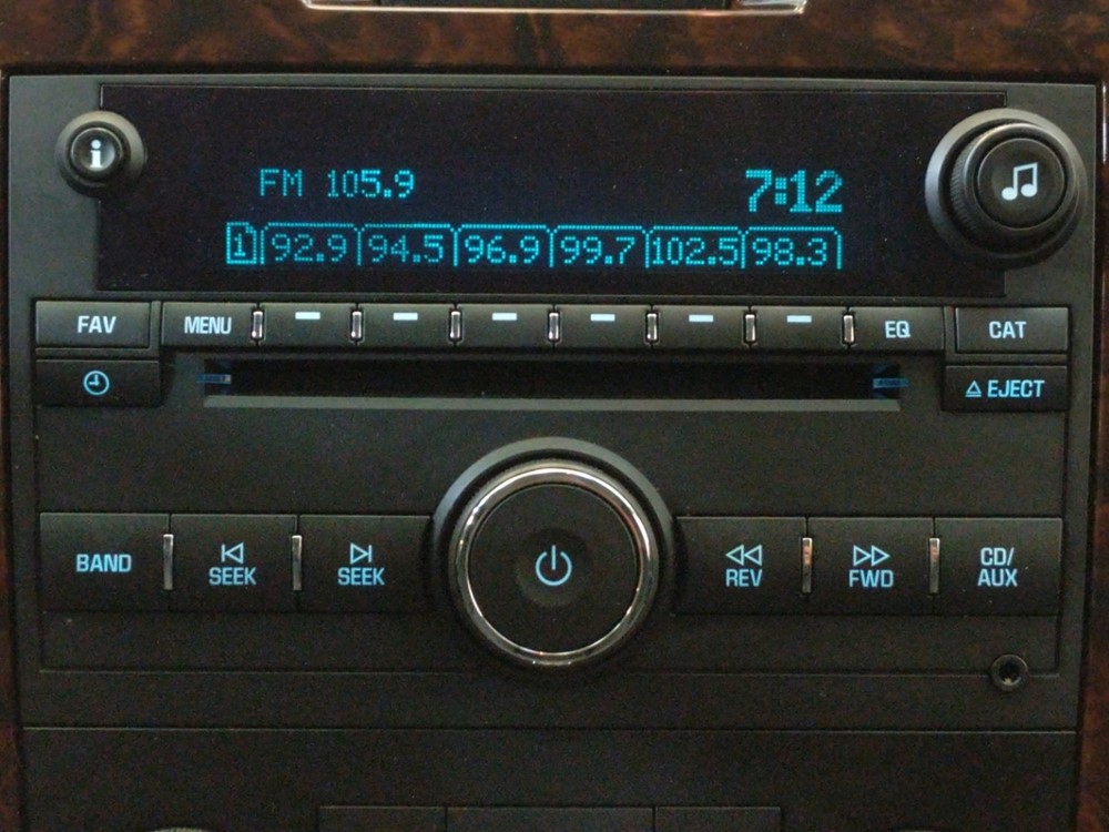 2012 Chevrolet Impala - Stereo Package